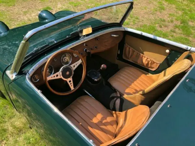 1960 austin healy bugeye sprite, good condition, brg, biscuit interior, sweet!