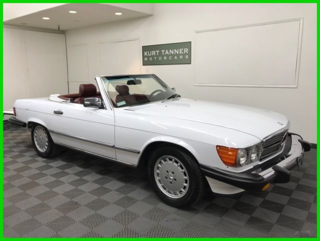 1988 mercedes benz 560 sl convertible. one owner. clean carfax