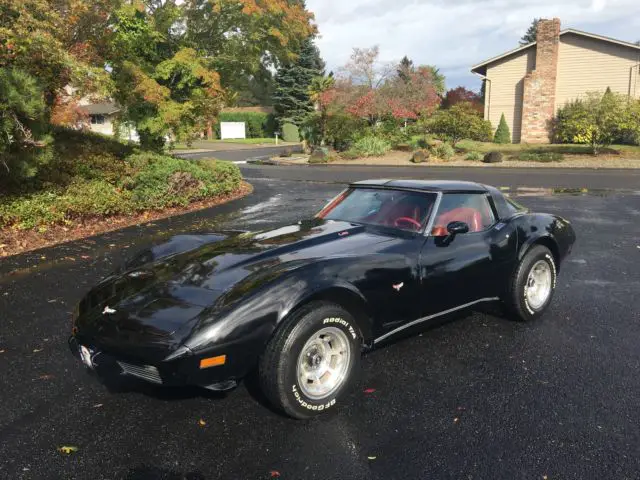 1979 chevy corvette c3 l-48 t-tops rebuilt engine low miles worldwide no reserve