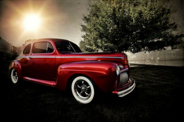 1942 ford coupe hot street rat rod restomod not 1940 1947 1948 chevy buick dodge
