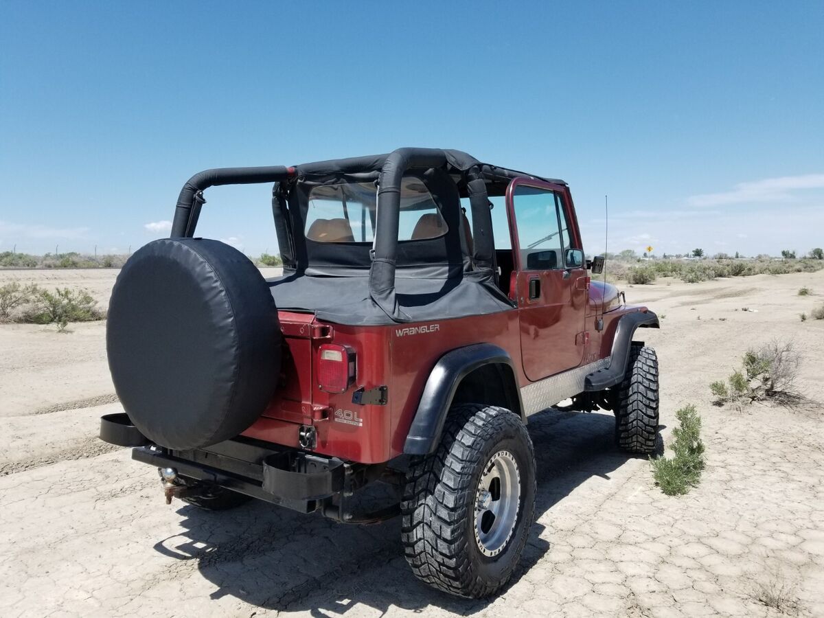 1992 jeep wrangler yj, 4x4, 4.0 inline 6cyl, 5spd!!! no reserve!!!