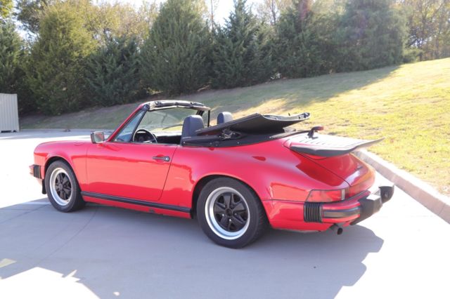 1988 porsche 911 cabriolet g50