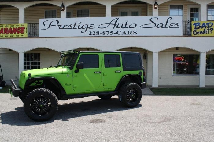 used 2008 jeep wrangler unlimited sahara ocean springs, ms 39564 for sale in fontainebleau, mississippi