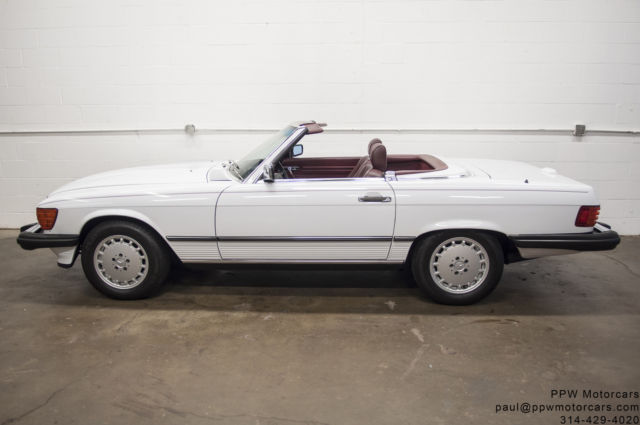 1989 mercedes-benz 560sl only 46,304 original miles! spectacular condition!
