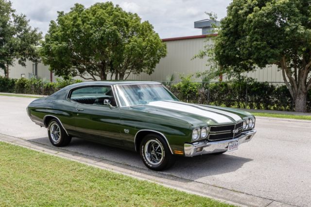 1970 chevrolet chevelle ss 396 - numbers matching with build sheet