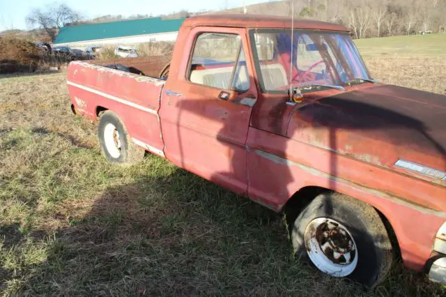 1967 ford f-100 truck short bed rat rod project truck