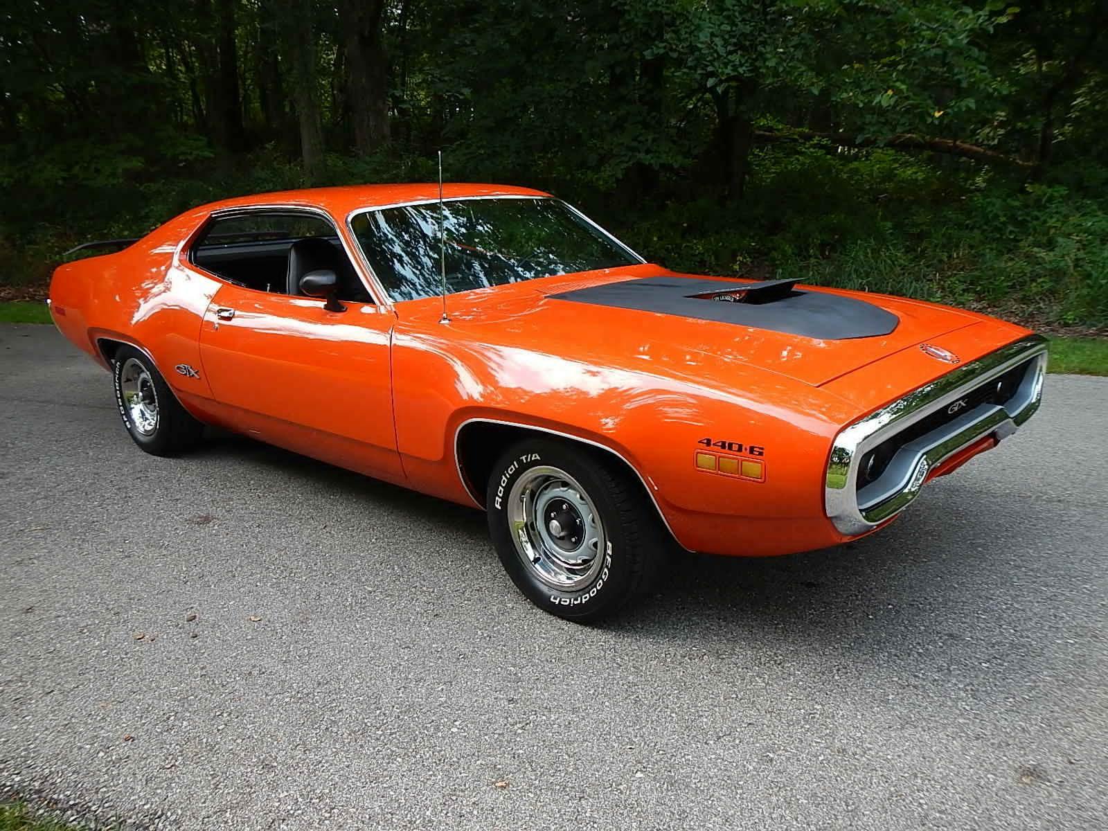 1971 plymouth gtx 440 6 pack n96 air grabber