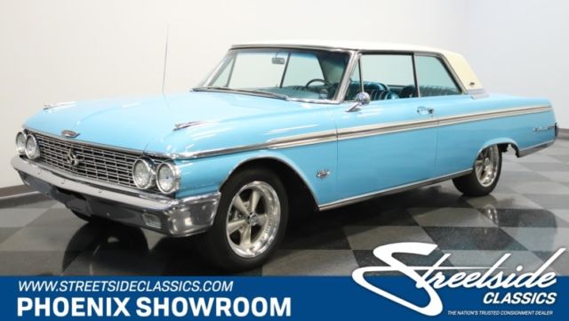 1962 ford galaxie 500 xl tri-power hardtop 390 v8 3 speed automatic classic vint