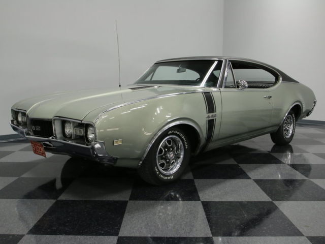 #'s matching 400ci 442 olds, correct colors w/ only 1 re-paint, solid car!