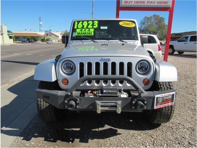2007 jeep wrangler unlimited sahara 4x4 sahara 4dr suv for sale in carson city, nevada
