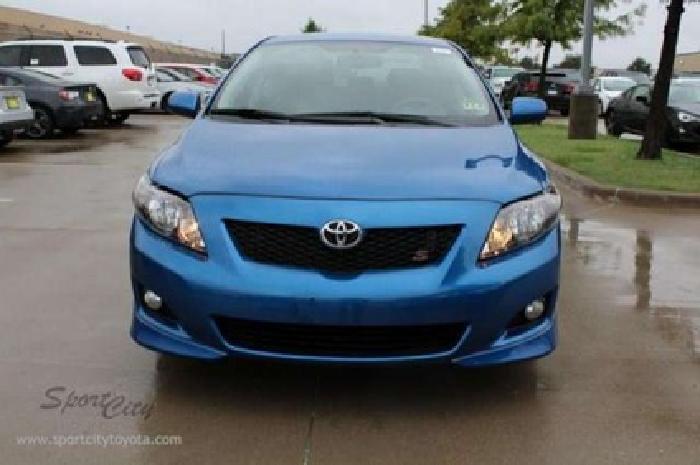 2010 toyota corolla s in dallas, tx