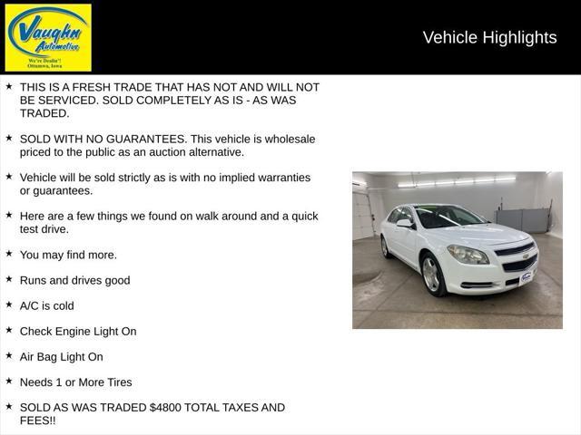 2010 chevrolet malibu lt