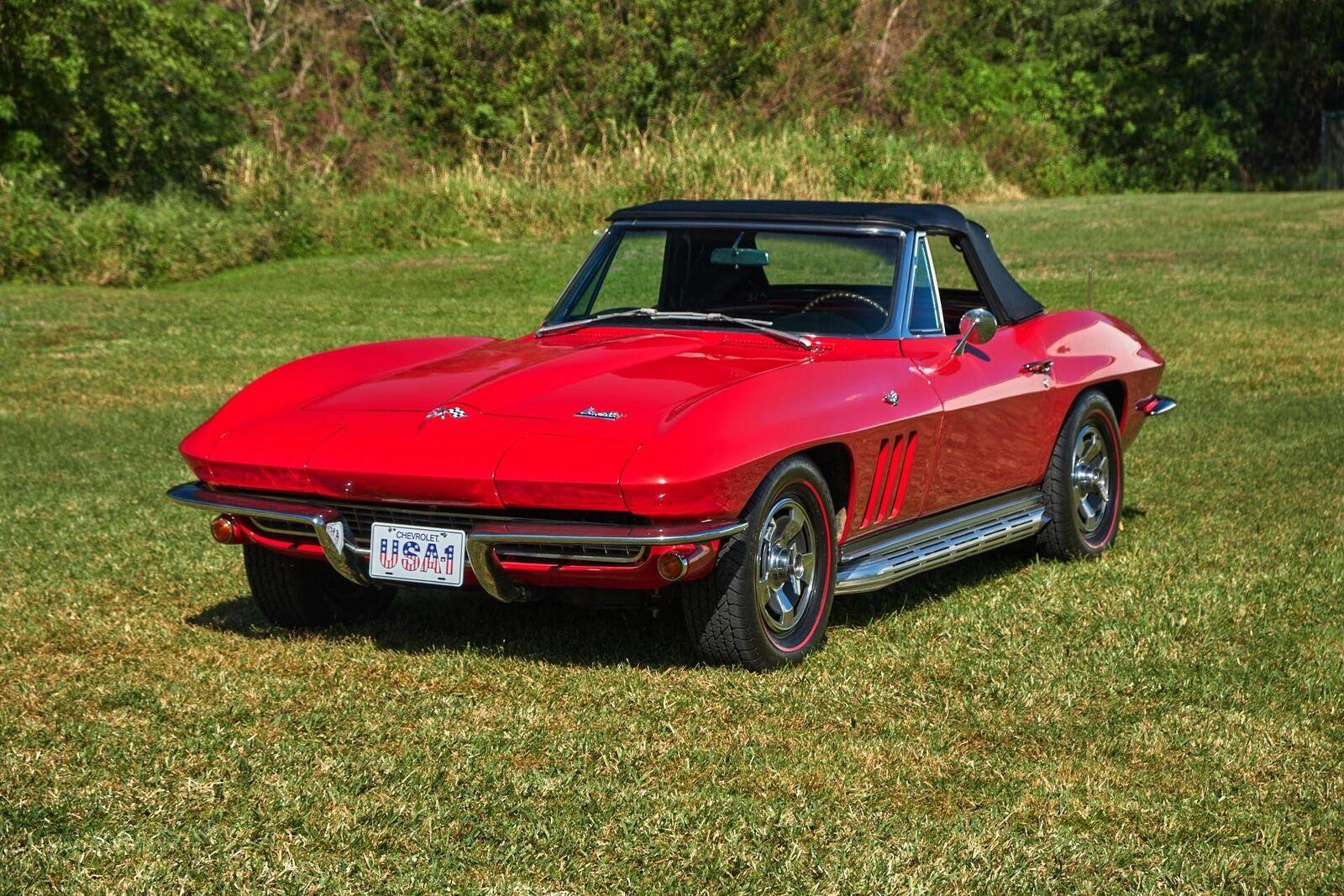 1966 chevrolet corvette original 327 v8 engine 3091 miles