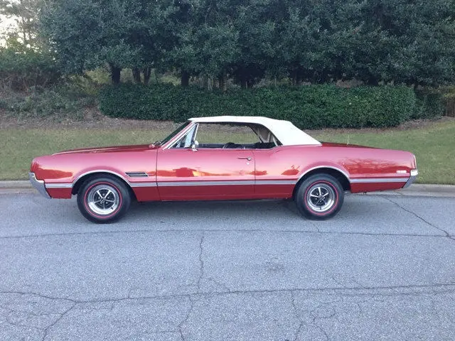 1966 olds 4-4-2 convertible 400ci 350hp jetaway trans matching numbers