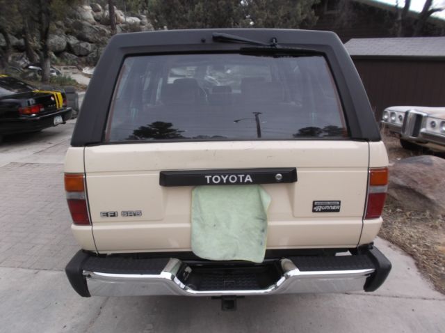 1985 toyota 4 runner sr 5 all power clean