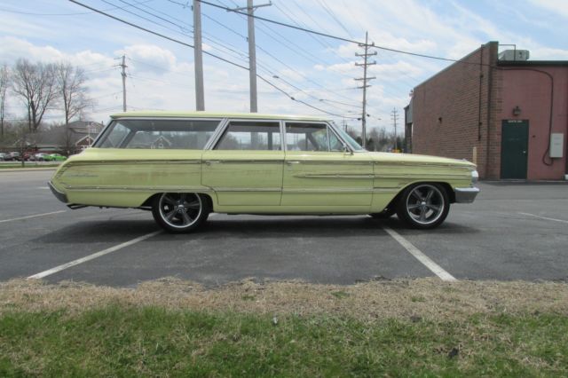 1964 ford galaxie country sedan wagon mint