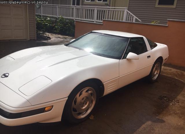 1993 lt1 (automatic) hard top corvette for sale in kalaheo, hawaii