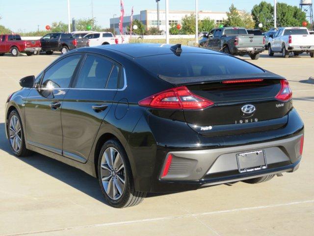 2018 hyundai ioniq hybrid limited