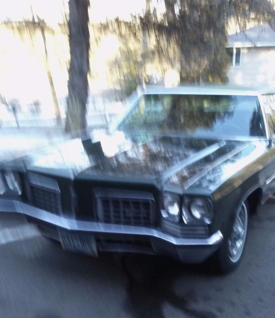 1972 olds 98 regency, dark green,good condition