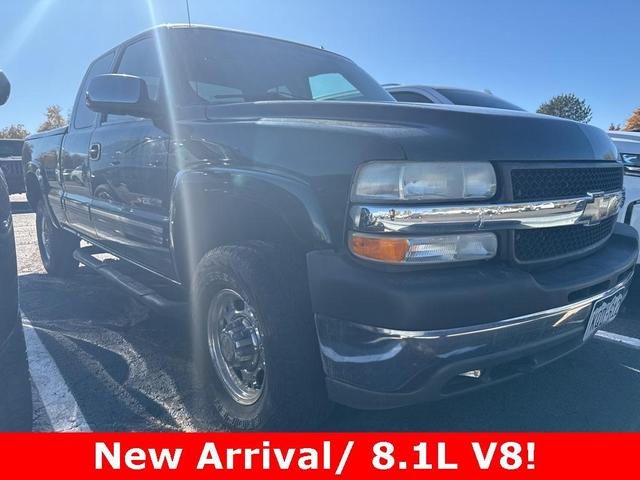 2002 chevrolet silverado 2500 lt h/d extended cab