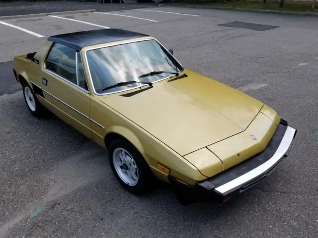 1982 fiat x-1/9 original 1 owner car - from hawaii - 86k miles - no reserve