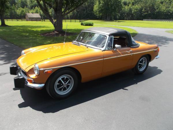 1974 mgb convertible ~ one owner ~ low miles