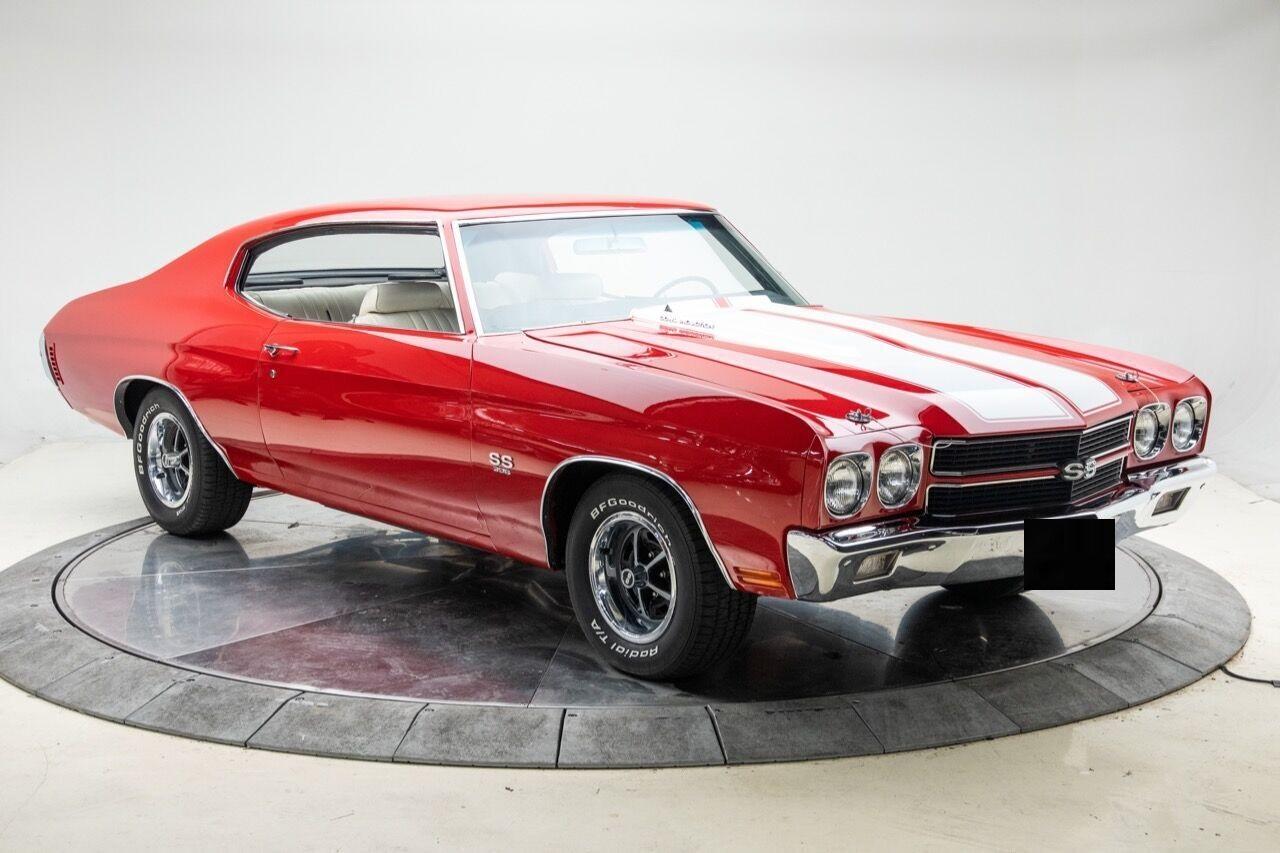 1970 chevrolet chevelle ss v8 manual coupe cranberry red