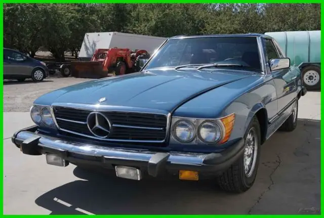 1983 mercedes 380sl 2 dr convertible 3.8l v8 16v automatic pdb ps pw 2tops