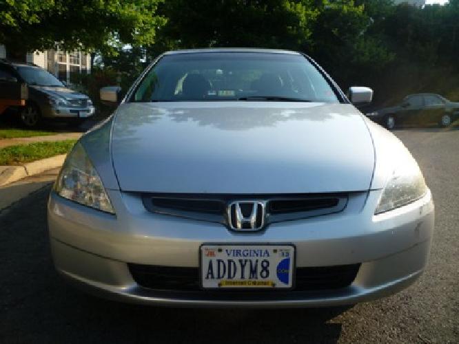 2003 honda accord ex v6 sedan w/ nav, leather in sterling, va
