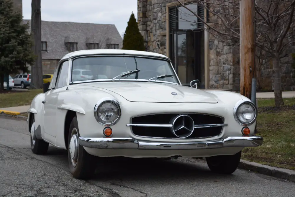 1958 mercedes-benz 190sl 0 white