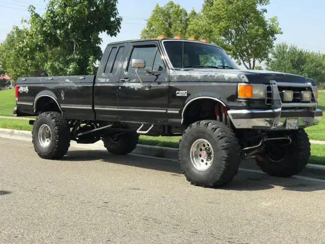 1990 ford f-250 xlt lariat extended cab pickup 2-door 7.5l