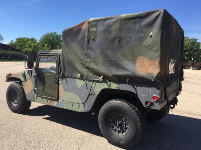 1989 am general m998 troop carrier humvee/ hmmwv /hummer. on-road title