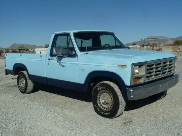 1982 ford f150 4x4 stick shift one owner 105000 miles 6 cylinder very nice truck
