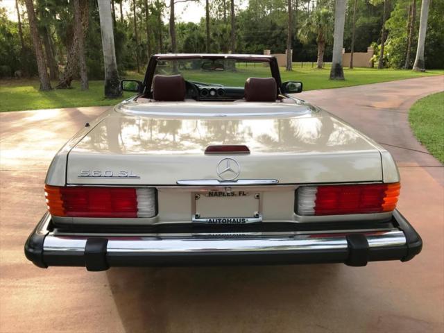 1989 mercedes-benz 560-class 560 sl automatic 2-door convertible