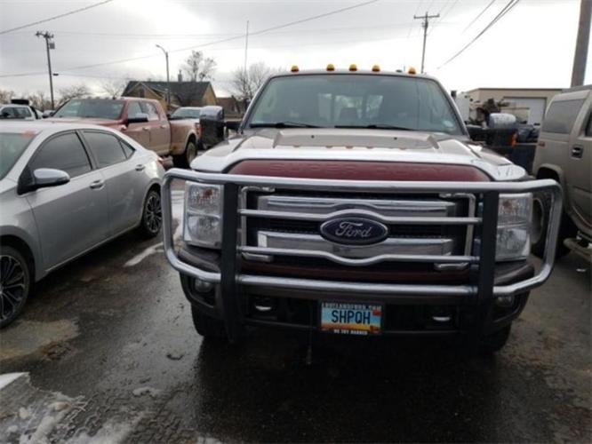2016 ford f-350 super duty lariat 4x4 lariat 4dr crew cab 8 ft. lb drw pickup for sale in bonetraill, north dakota