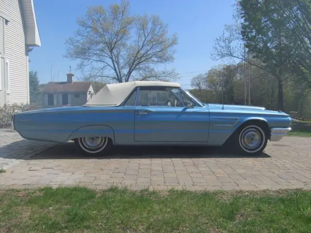 vintage 1965 ford thunderbird convertible