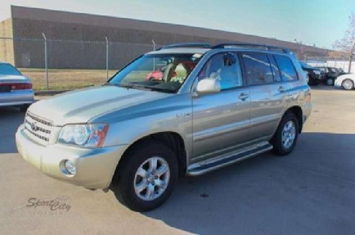 2003 toyota highlander limited in dallas, tx