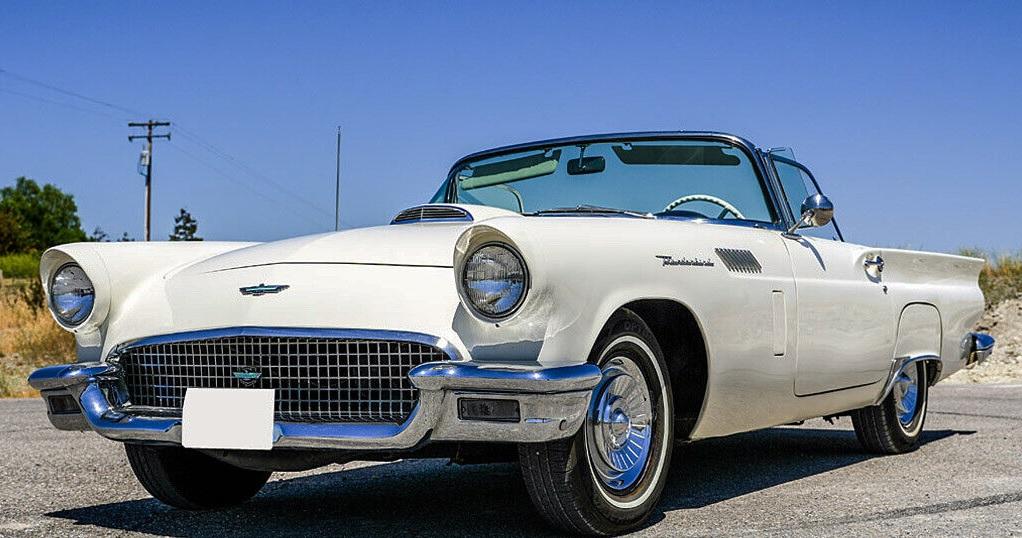 1957 ford thunderbird convertible 312ci v8