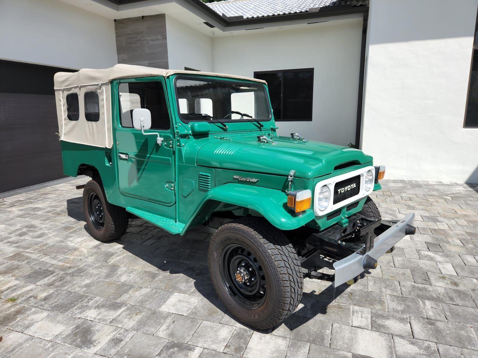 1980 toyota land cruiser fj43 rare classic manual 4x4