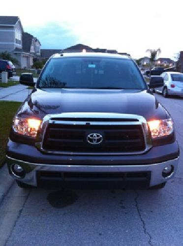 2011 toyota tundra double cab 5.7l v8 sr5 2wd 10k miles - free maintenance in orlando, fl