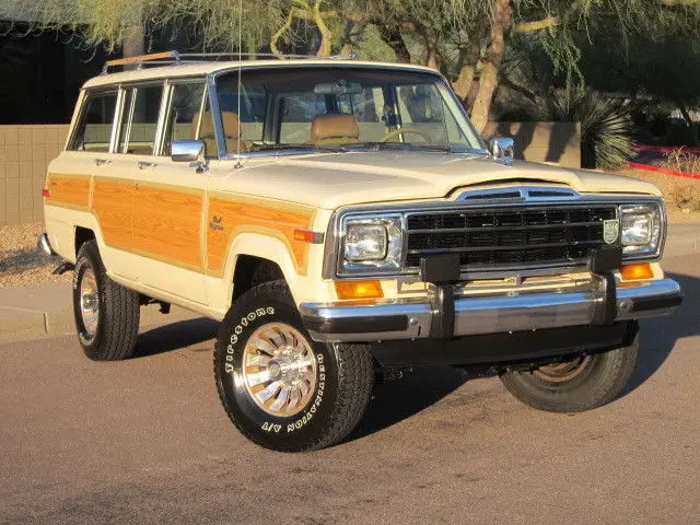 1986 jeep grand wagoneer, rebuilt 5.9l v8, selec-trac 4x4, all new a/c!