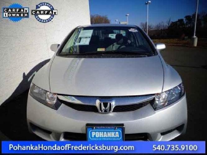 2010 honda civic sdn lx in fredericksburg, va