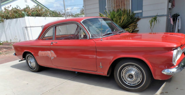 1962 chevrolet corvair monza car