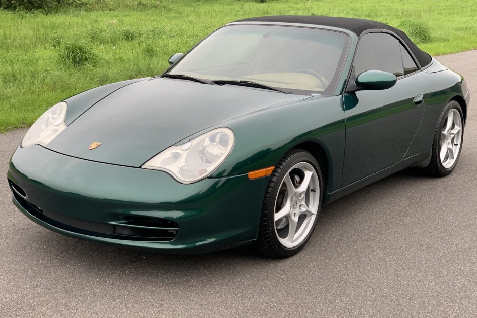 2002 porsche 911 carrera 4 cabriolet 6-speed