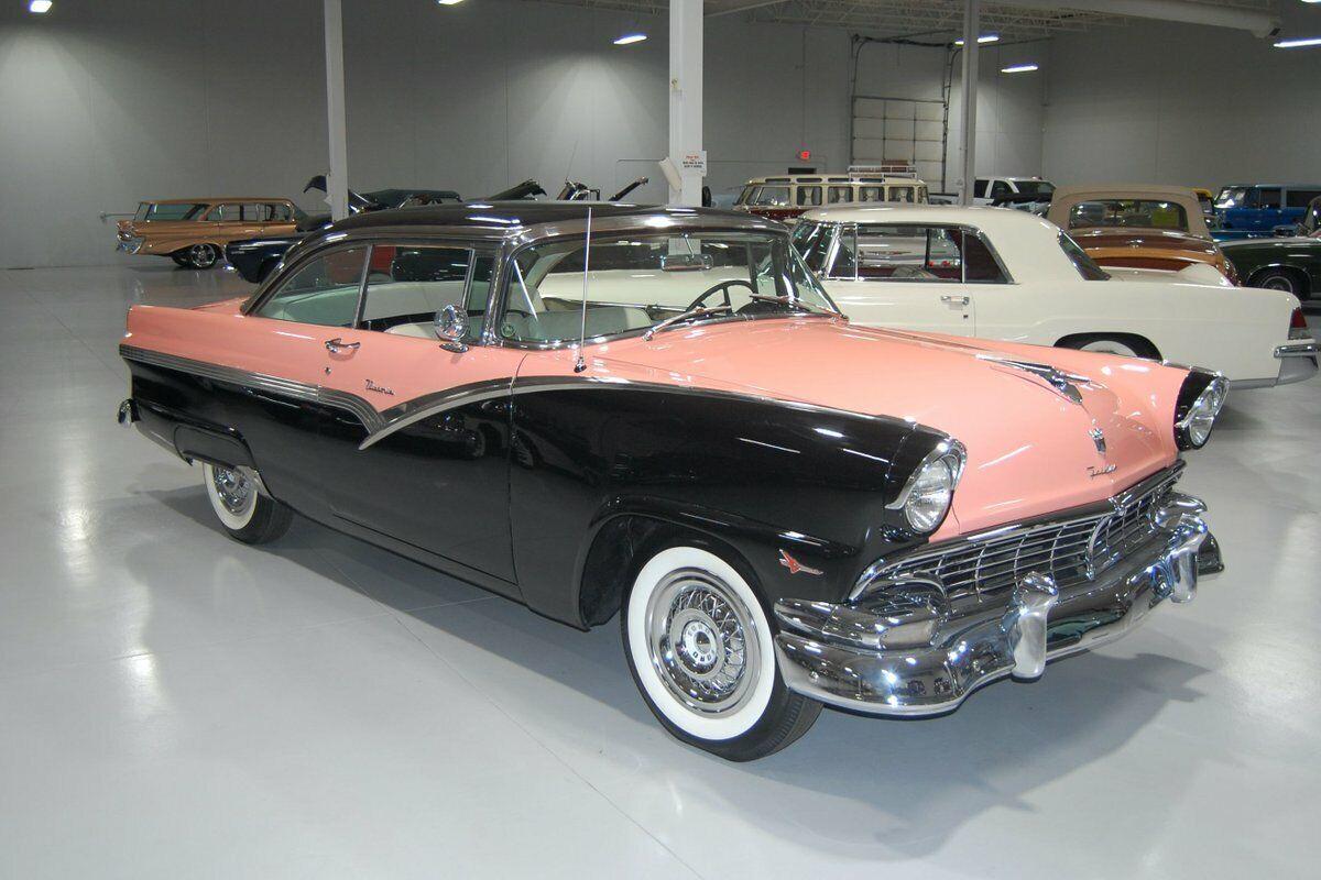 1956 ford victoria coral mist 292 v8 377 miles