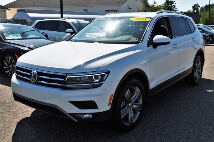 used 2018 volkswagen tiguan 4motion sel premium saco, me 04072 for sale in saco, maine
