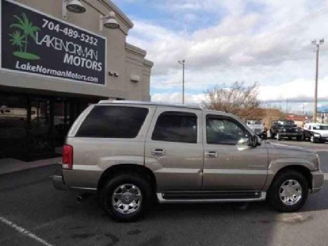 2003 cadillac escalade **htd. tan lthr**roof**bose**chrome 20's* in denver, nc
