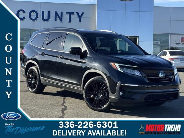 2020 honda pilot awd black edition