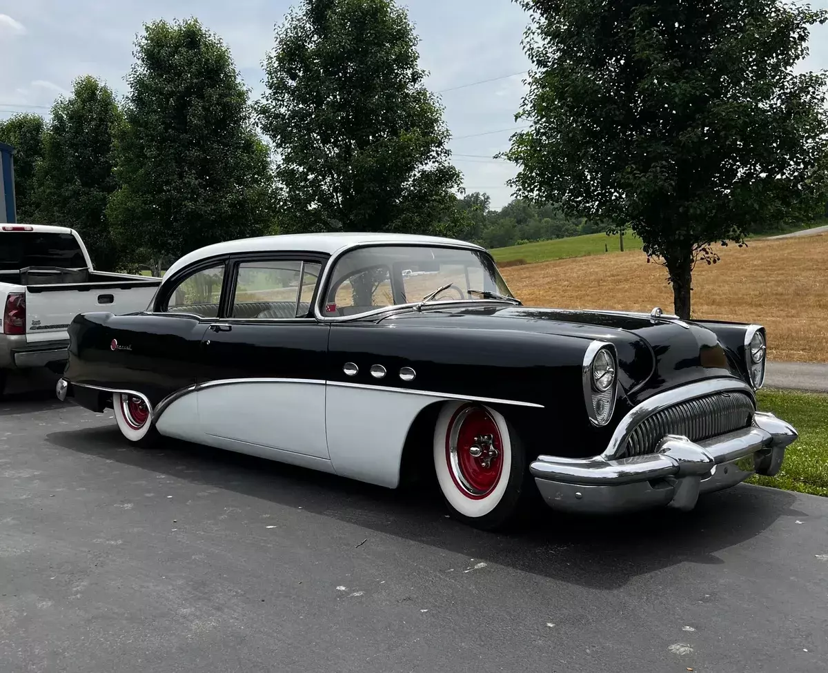 1954 buick special white rwd manual 2dr