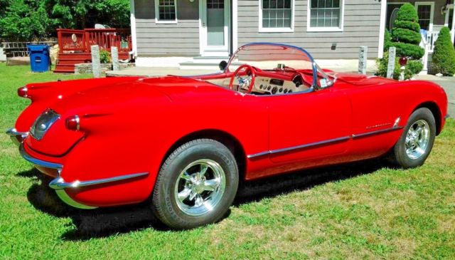 1953 chevrolet corvette convertible reproduction